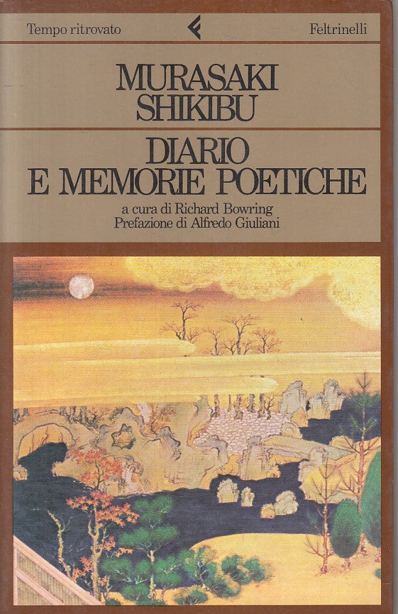 LN- DIARIO E MEMORIE POETICHE - SHIKIBU - FELTRINELLI --- 1984 - B - ZFS486