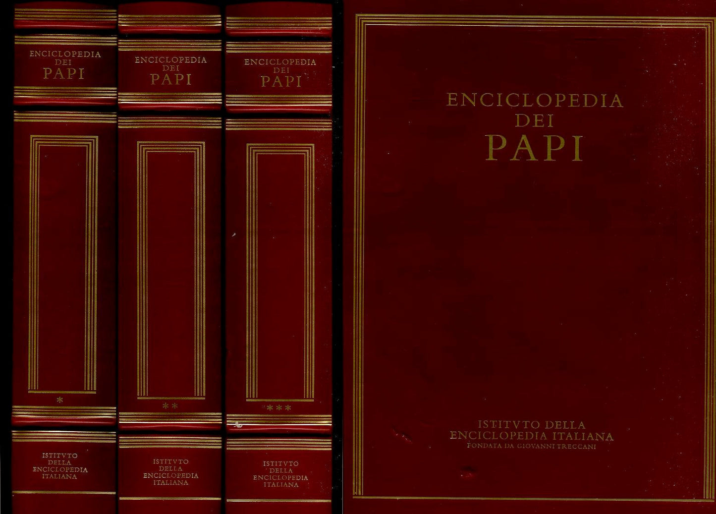 LZ- ENCICLOPEDIA DEI PAPI VOLUMI 1/3 -- TRECCANI --- 2000 - C - YFS