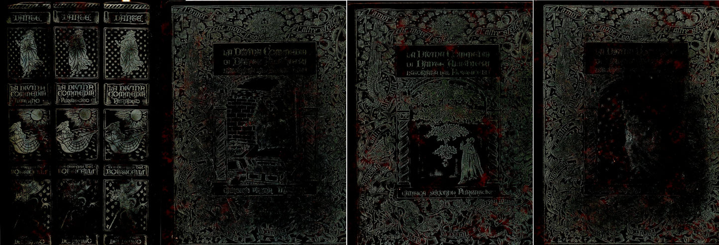 LN- DIVINA COMMEDIA istoriata dal BOTTICELLI - DANTE- DEL DRAGO---- 1982- C- YFS