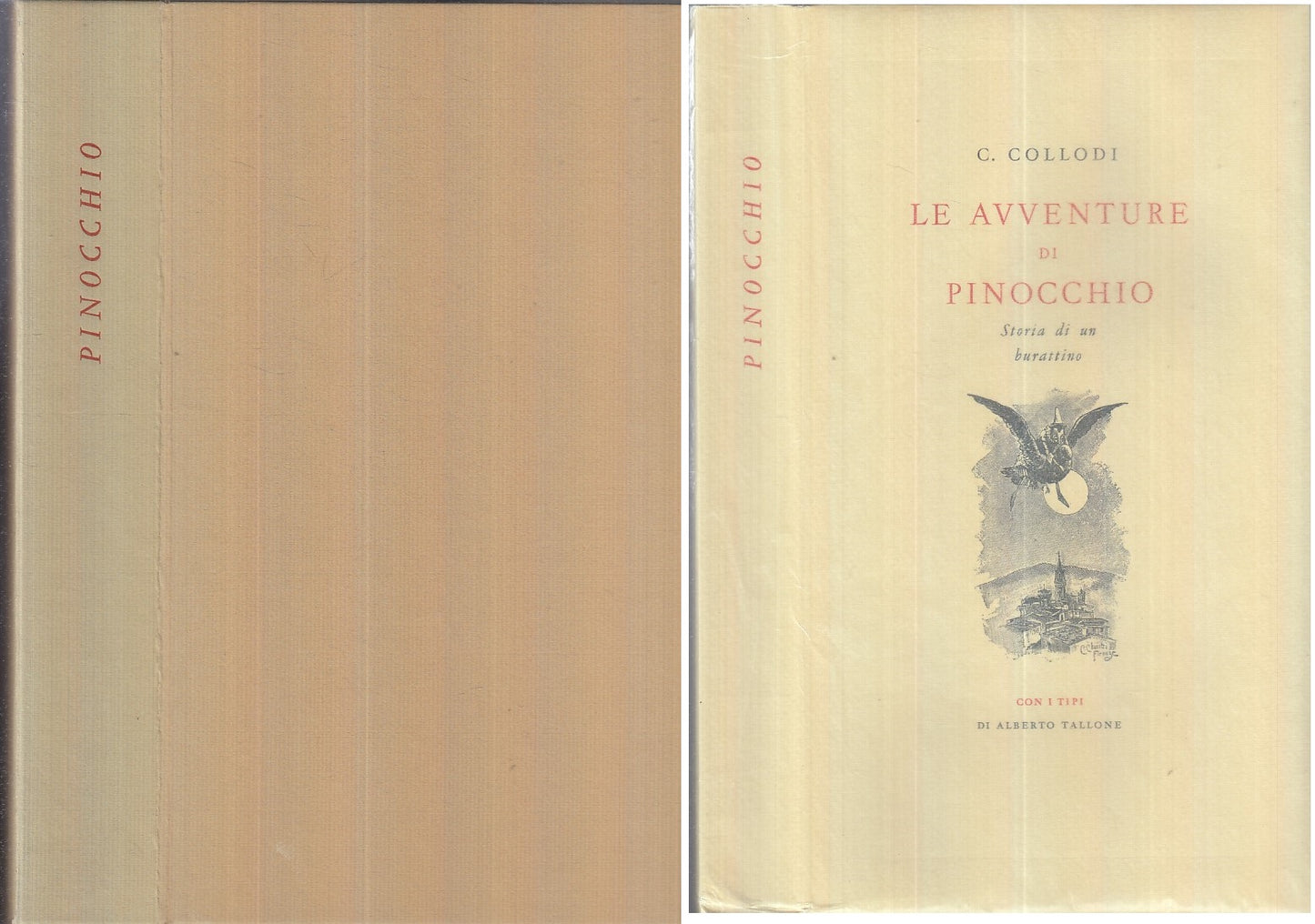 LN- LE AVVENTURE DI PINOCCHIO - COLLODI - ALBERTO TALLONE --- 1994- B- XFS113