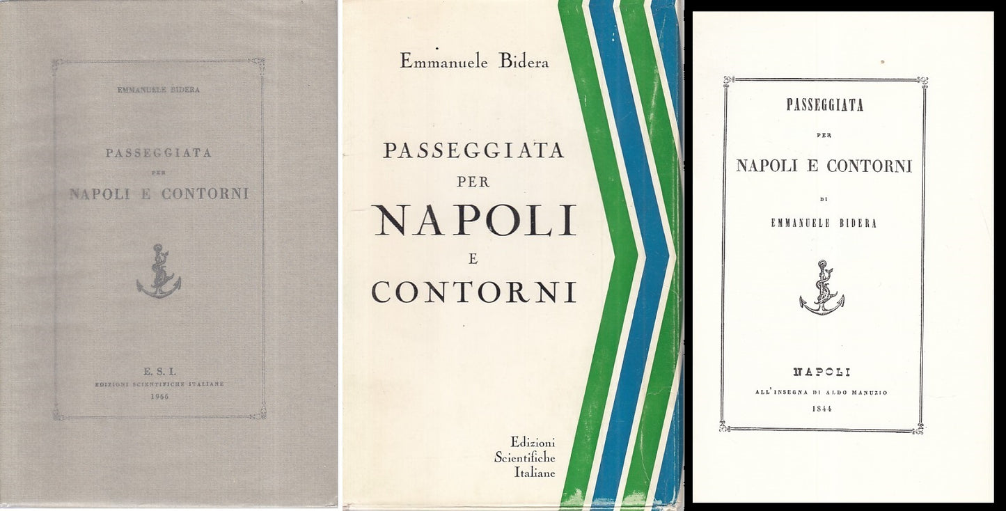 LN- PASSEGGIATA PER NAPOLI E CONTORNI - BIDERA - ESI --- 1966 - BS - ZFS132