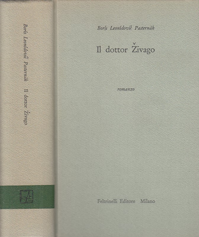 LN- IL DOTTOR ZIVAGO - PASTERNAK - FELTRINELLI --- 1960 - C - ZFS260