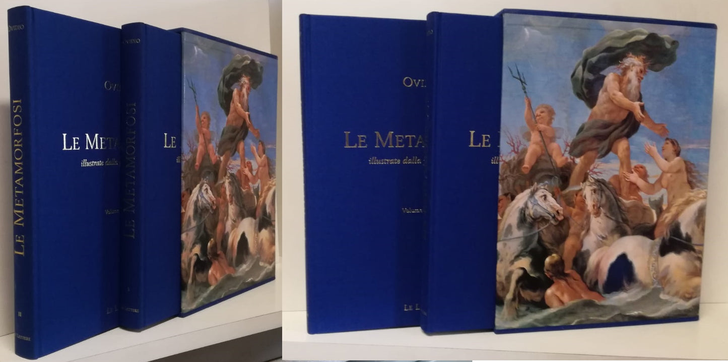 LT- LE METAMORFOSI 2 VOLUMI PITTURA BAROCCA- OVIDIO- LE LETTERE--- 2003-C-YFS690