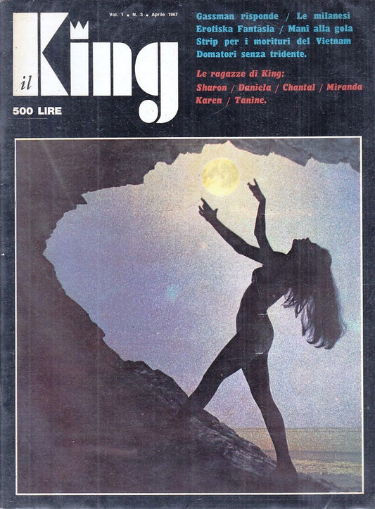 LX- RIVISTA EROTICA KING VOL.1 N.3 -- ANTHILLIS - 1967 - S - RVSa84