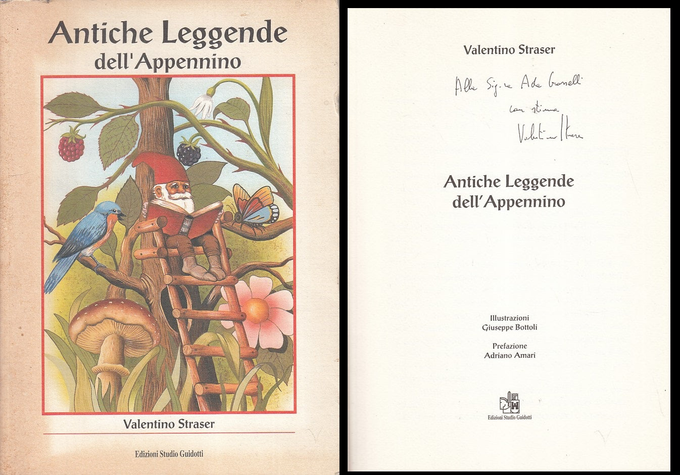 LN- ANTICHE LEGGENDE DELL'APPENNINO - STRASER - GUIDOTTI --- 1994 - B - ZFS309