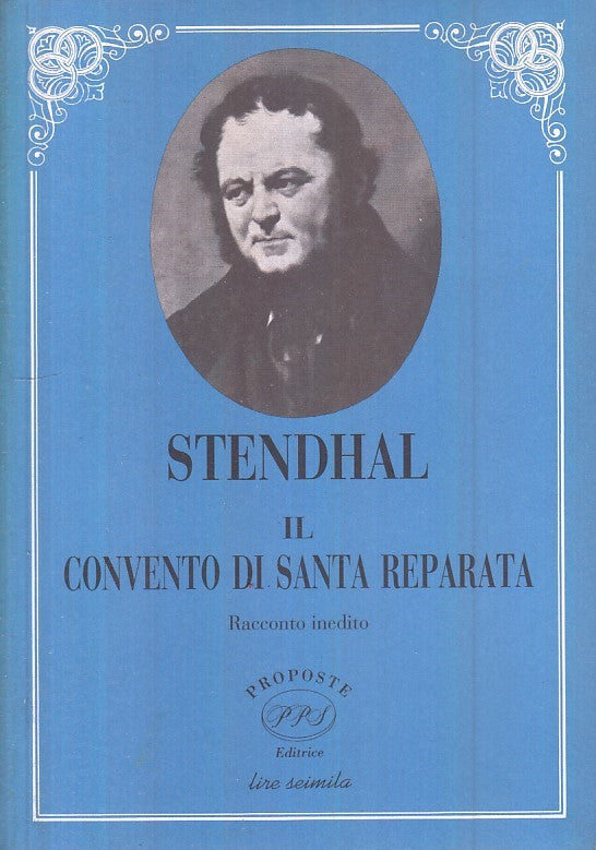 Il Convento di Santa Reparata- Stendhal- PPS Proposte 2 Serie Bleu- 1993- ZFS138