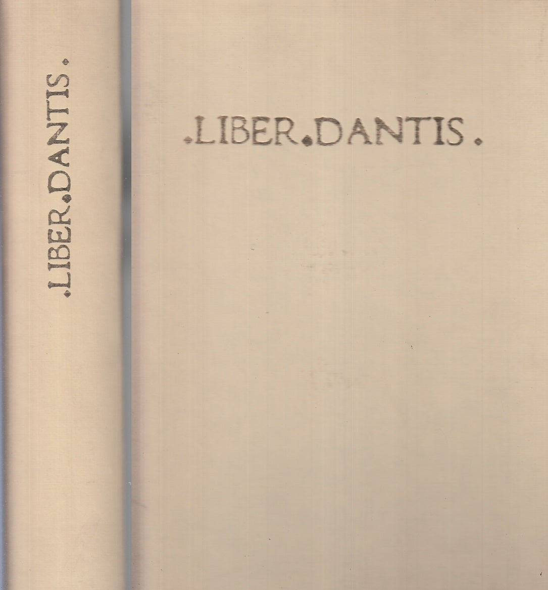 LN- LIBER DANTIS EDIZIONE PRINCIPE JESINA COMMEDIA -- PADUS --- 1974 - C- ZFS594