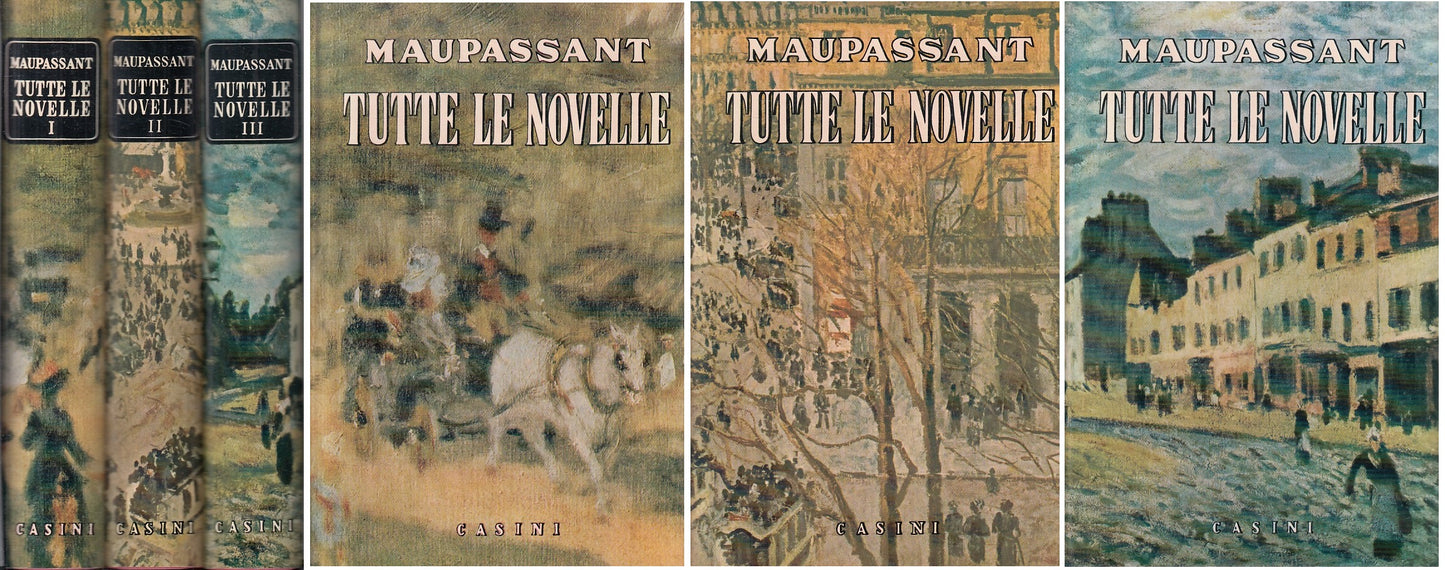 LN- TUTTE LE NOVELLE 3 VOLL.- MAUPASSANT- CASINI - MAESTRI -- 1956 - CS - ZFS326