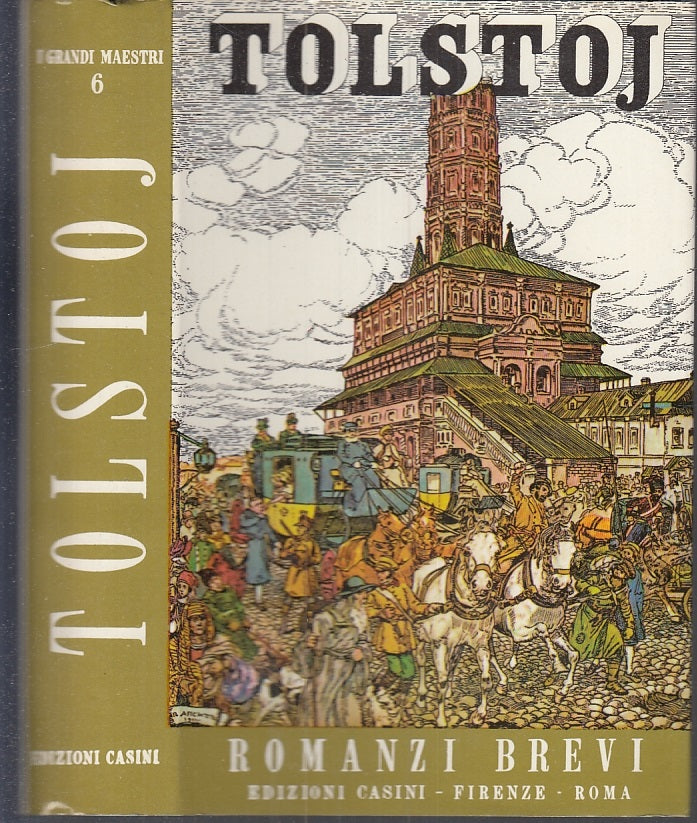 LN- ROMANZI BREVI - TOLSTOJ - GHERARDO - GRANDI MAESTRI -- 1976 - CS - XFS50