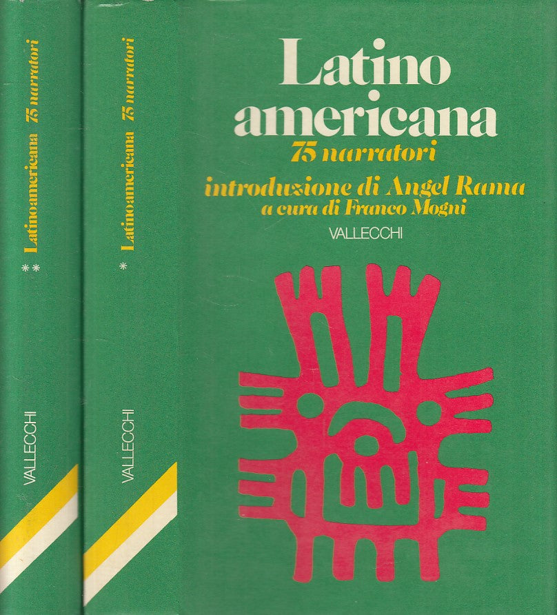 LN- LATINO AMERICANA 75 NARRATORI 2 VOLUMI -- VALLECCHI --- 1973 - CS - YFS16