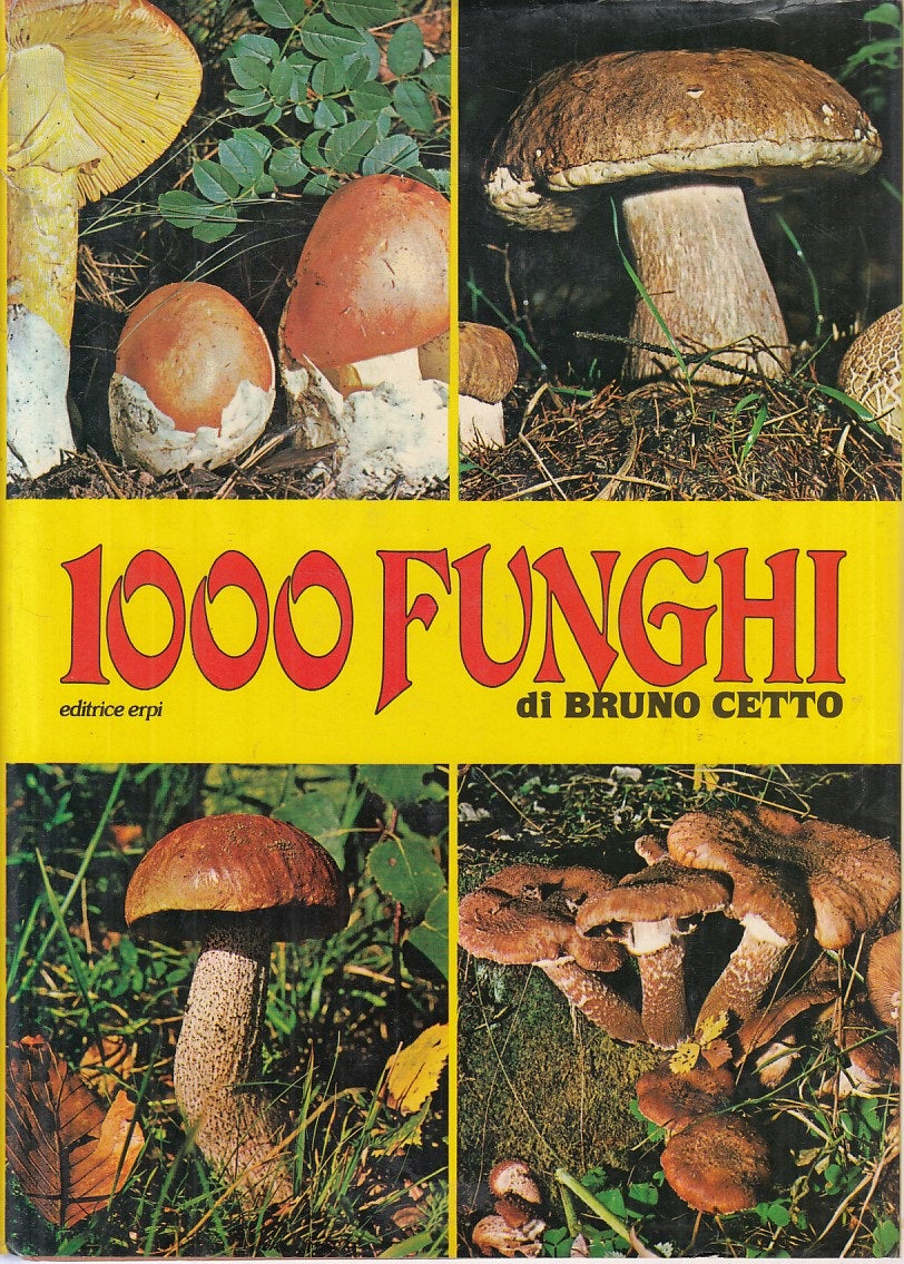 LZ- 1000 FUNGHI - BRUNO CETTO - ERPI --- 1982 - CS - YFS933