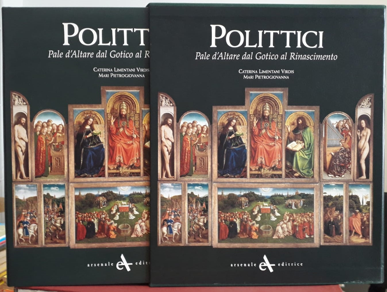 LT- POLITTICI PALE D'ALTARE GOTICO RINASCIMENTO -- ARSENALE ED.--- 2004- CS- YFS