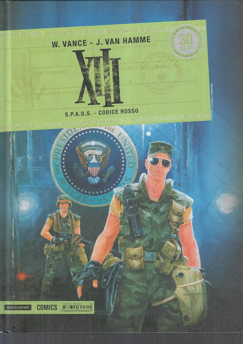 FV- XIII N.3 SPADS CODICE ROSS -- MONDADORI COMICS- 2011- C- TBX