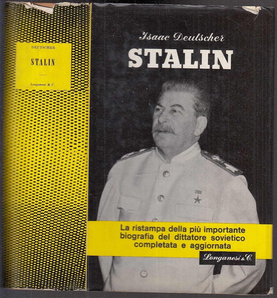 LS- STALIN - ISAAC DEUTSCHER - LONGANESI - IL CAMMEO -- 1965 - CS - XFS114