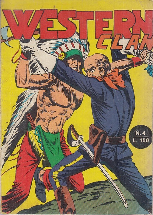 FZ- WESTERN CLAN N.4 TASCABILE -- STAPEM - 1973 - B - TFX