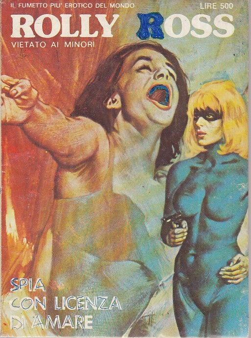 FP- ROLLY ROSS N.6 SPIA CON LICENZA DI AMARE ROLLS ROYCE-- MOMENTO- 1980- B- TFX