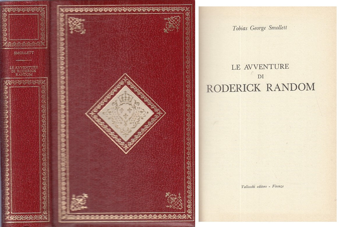LN- AVVENTURE DI RODERICK RANDOM - SMOLLETT - VALLECCHI --- 1970 - C - YFS394