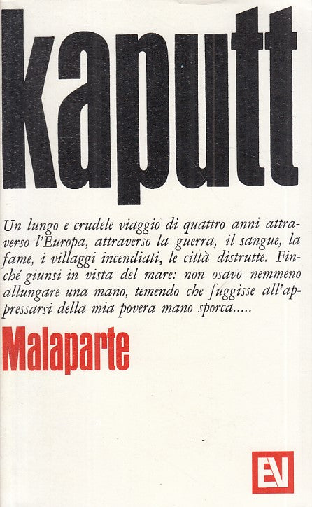 LN- KAPUTT - MALAPARTE - VALLECCHI - ECONOMICA -- 1970 - B - ZFS205