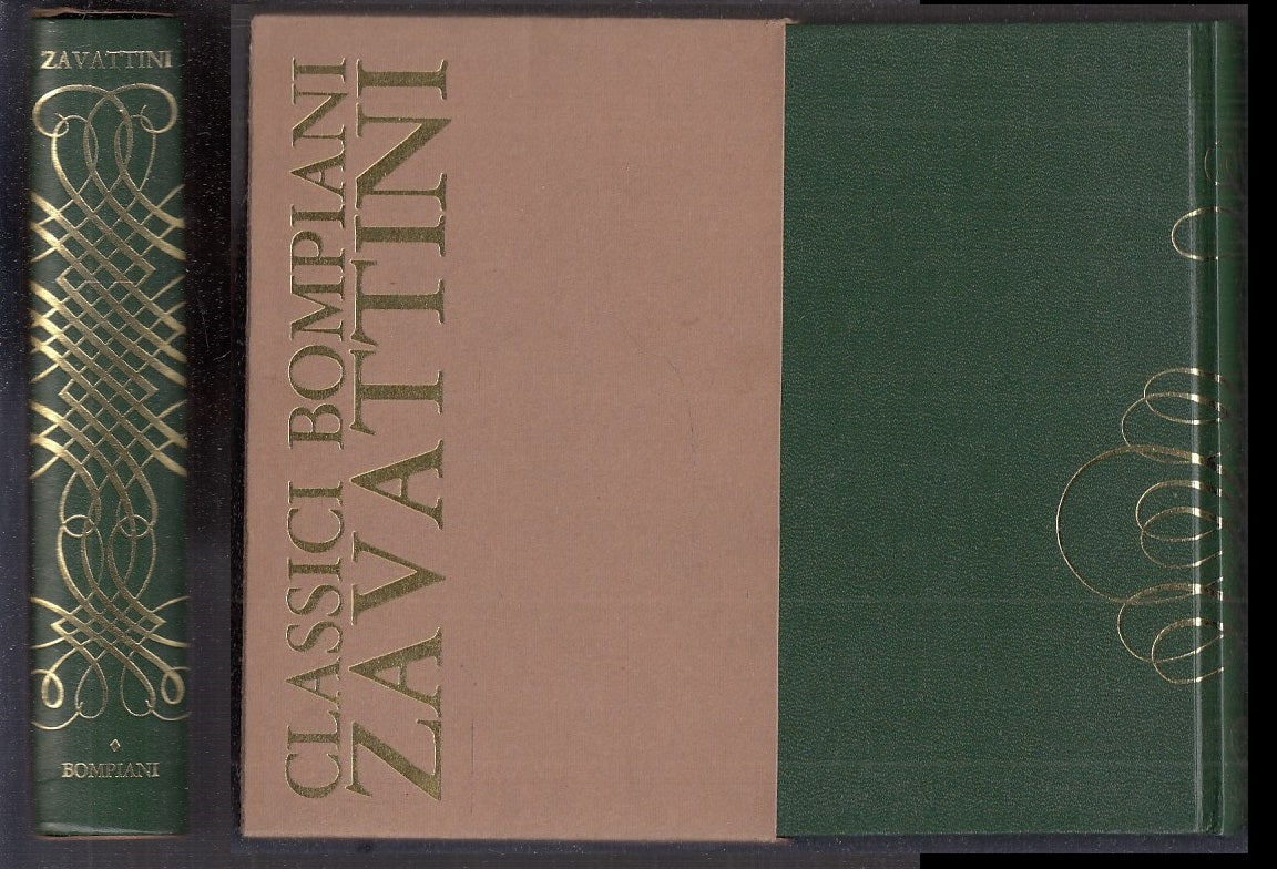 LN- OPERE ROMANZI DIARI - CESARE ZAVATTINI- BOMPIANI- CLASSICI-- 1974- C- XFS116