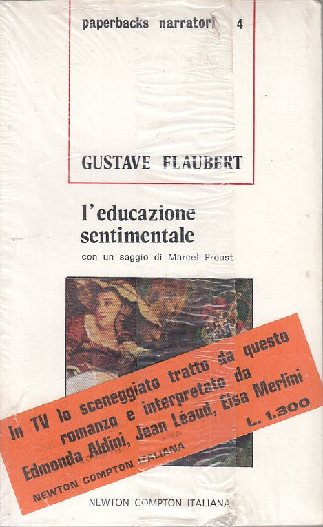 LN- L'EDUCAZIONE SENTIMENTALE SIGILLATO- FLAUBERT - NEWTON --- 1972 - B - YFS569