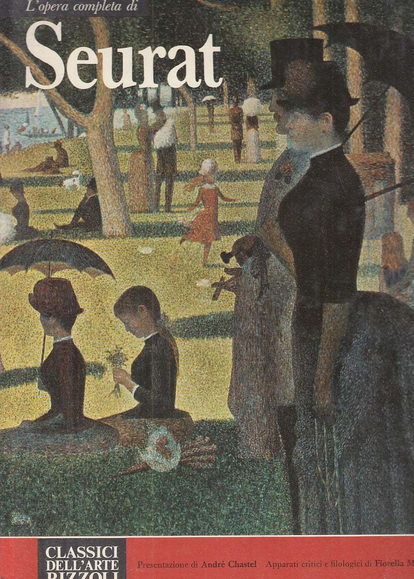 LT- L'OPERA COMPLETA DI SEURAT -- RIZZOLI - ARTE - 1a ED. - 1972 - CS - YFS859