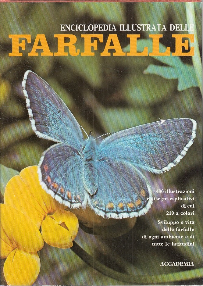 LZ- ENCICLOPEDIA ILLUSTRATA DELLE FARFALLE -- ACCADEMIA --- 1979 - CS - ZFS398