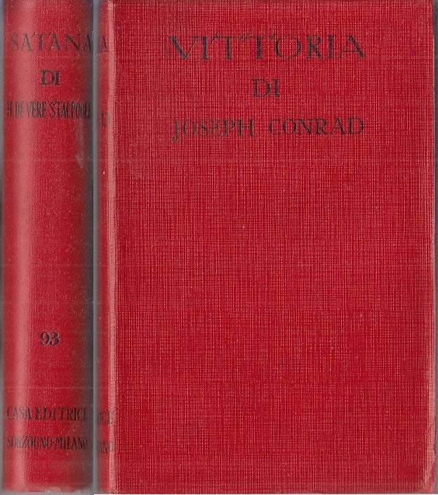 LN- SATANA - H.DE VERE STACPOOLE - SONZOGNO - ROMANTICA 93 -- 1954 - B- ZFS776