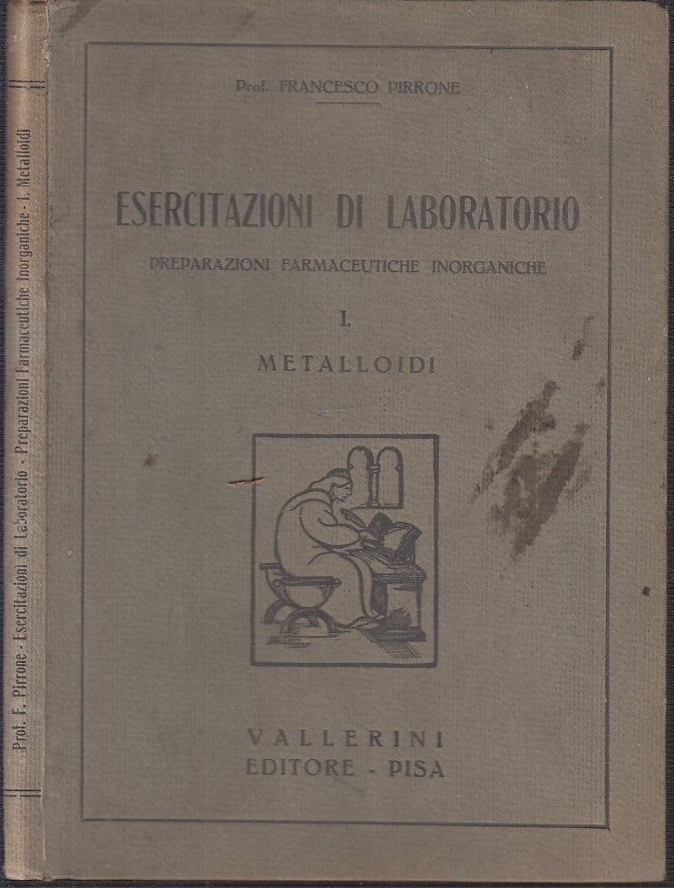 LZ- ESERCITAZIONI DI LABORATORIO METALLOIDI- PIRRONE- VALLERINI--- 1933-C-XFS118