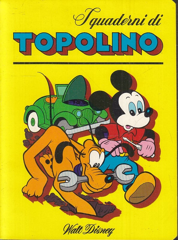 FD- I QUADERNI DI TOPOLINO PLUTO A QUADRETTI GIALLO NUOVO- DISNEY- PIGNA- XFS118