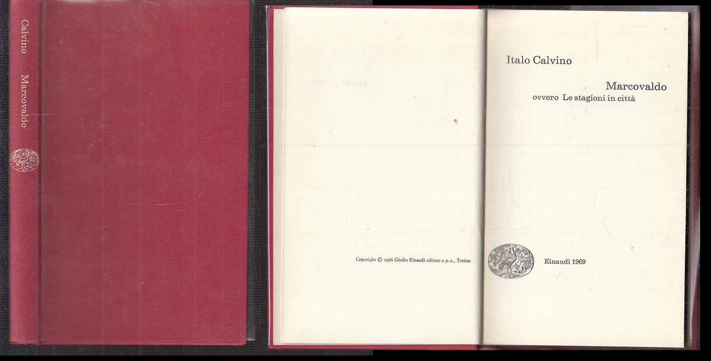 LN- MARCOVALDO LE STAGIONI IN CITTA'- ITALO CALVINO- EINAUDI--- 1969- CS- XFS118