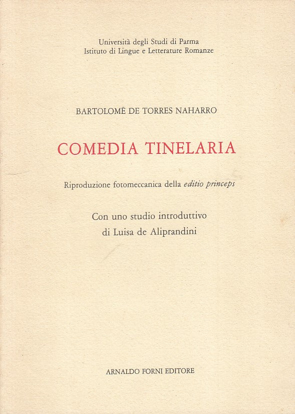 LN- COMEDIA TINELARIA - NAHARRO - FORNI --- 1985 - B - YFS193