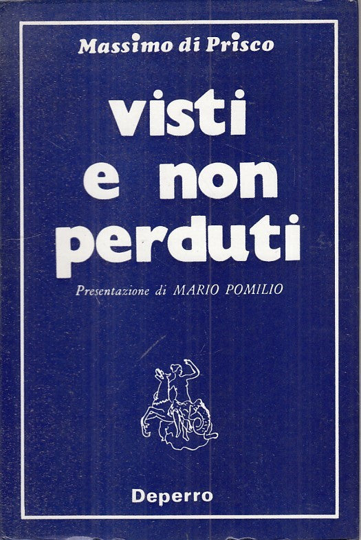 LS- VISTI E NON PERDUTI - MASSIMO DI PRISCO - DEPERRO --- 1977 - B - ZFS324