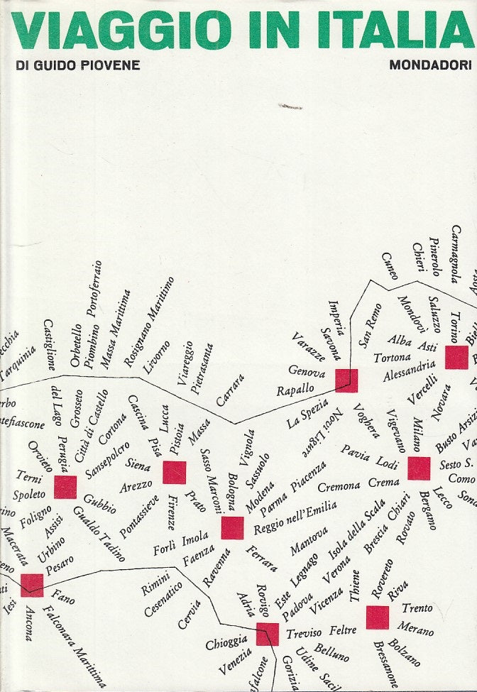LV- VIAGGIO IN ITALIA - PIOVENE - MONDADORI - DIAMANTI -- 1966 - CS - ZFS157