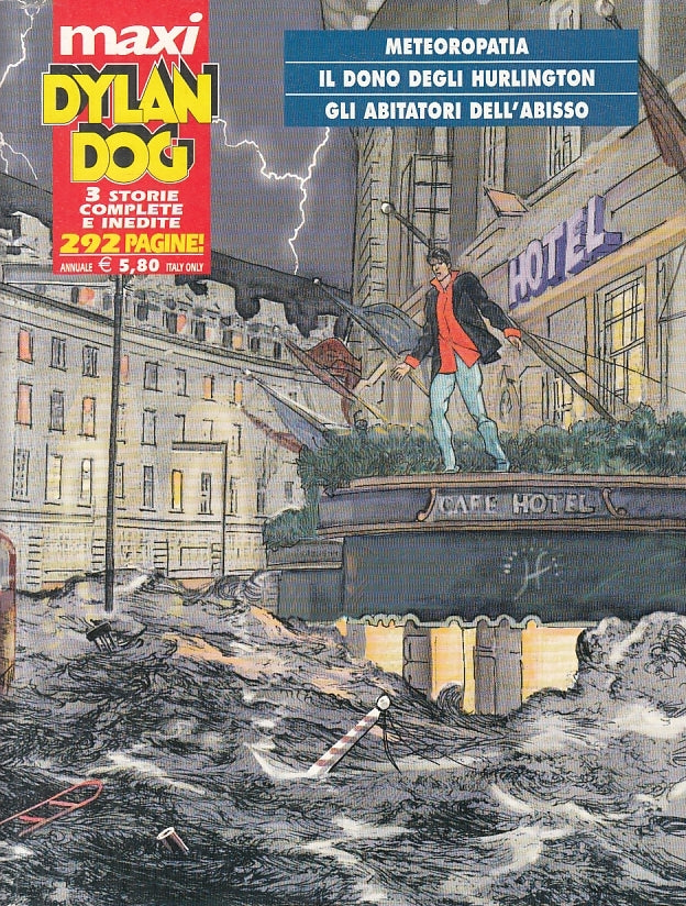 Dylan Dog Maxi n.10 Meteoropatia Hurlington - Bonelli - 1a ed. - E26