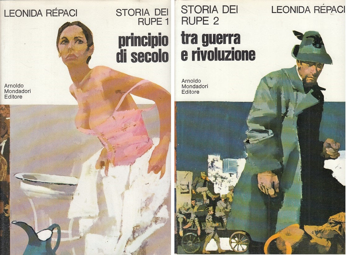 LN- STORIA DEI RUPE 2 VOLL. - REPACI - MONDADORI -- 1a ED. - 1969 - CS - ZFS84