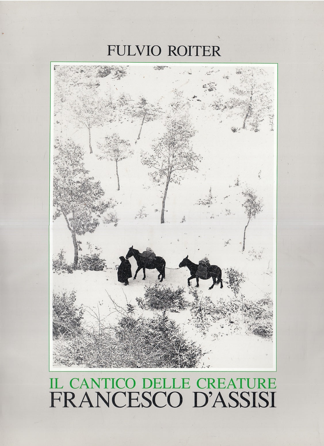 LT- IL CANTICO DELLE CREATURE FRANCESCO D'ASSISI- ROITER CARDINI---- 1990- CS- ZFS319