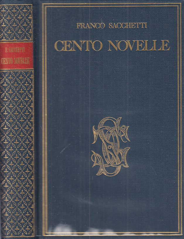 LN- CENTO NOVELLE - SACCHETTI - SANSONI - CARDUCCIANA -- 1978 - CS - ZFS32