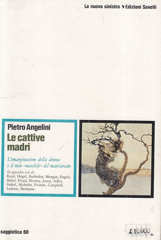 LS- LE CATTIVE MADRI - PIETRO ANGELINI - SAVELLI - SAGGISTICA-- 1974 - B - ZFS25