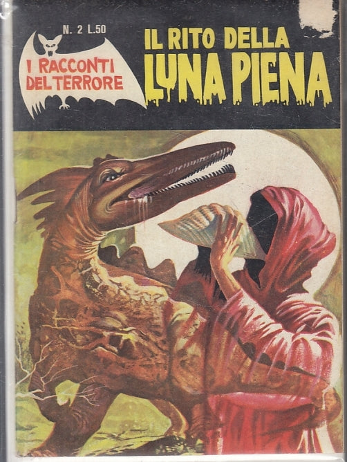 FN- I RACCONTI DEL TERRORE N.2 IL RITO DELLA LUNA PIENA -- CORNO - 1966 - S- TFX