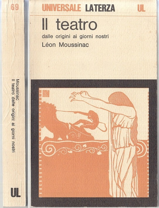 LS- IL TEATRO DALLE ORIGINI GIORNI NOSTRI- MOUSSINAC- LATERZA--- 1975- B- XFS118