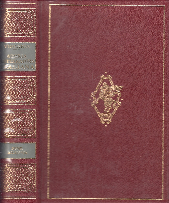 LS- STORIA DELLA LETTERATURA ITALIANA -- NUOVA ACCADEMIA --- 1960 - CS- XFS120
