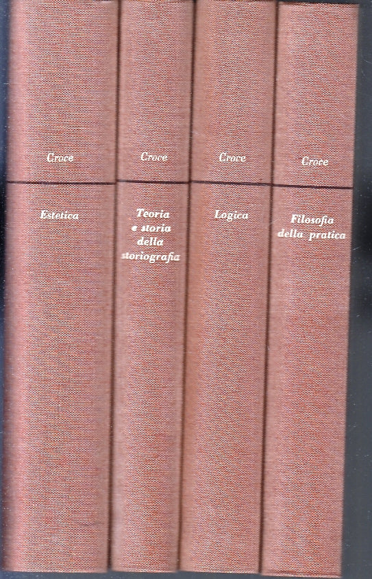 LS- FILOSOFIA COME SCIENZA DELLO SPIRITO 1/4- CROCE- LATERZA--- 1965- CS- XFS121