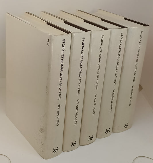 LS- STORIA LETTERATURA STATI UNITI 5 VOLUMI -- IL SAGGIATORE--- 1963- CS- XFS122