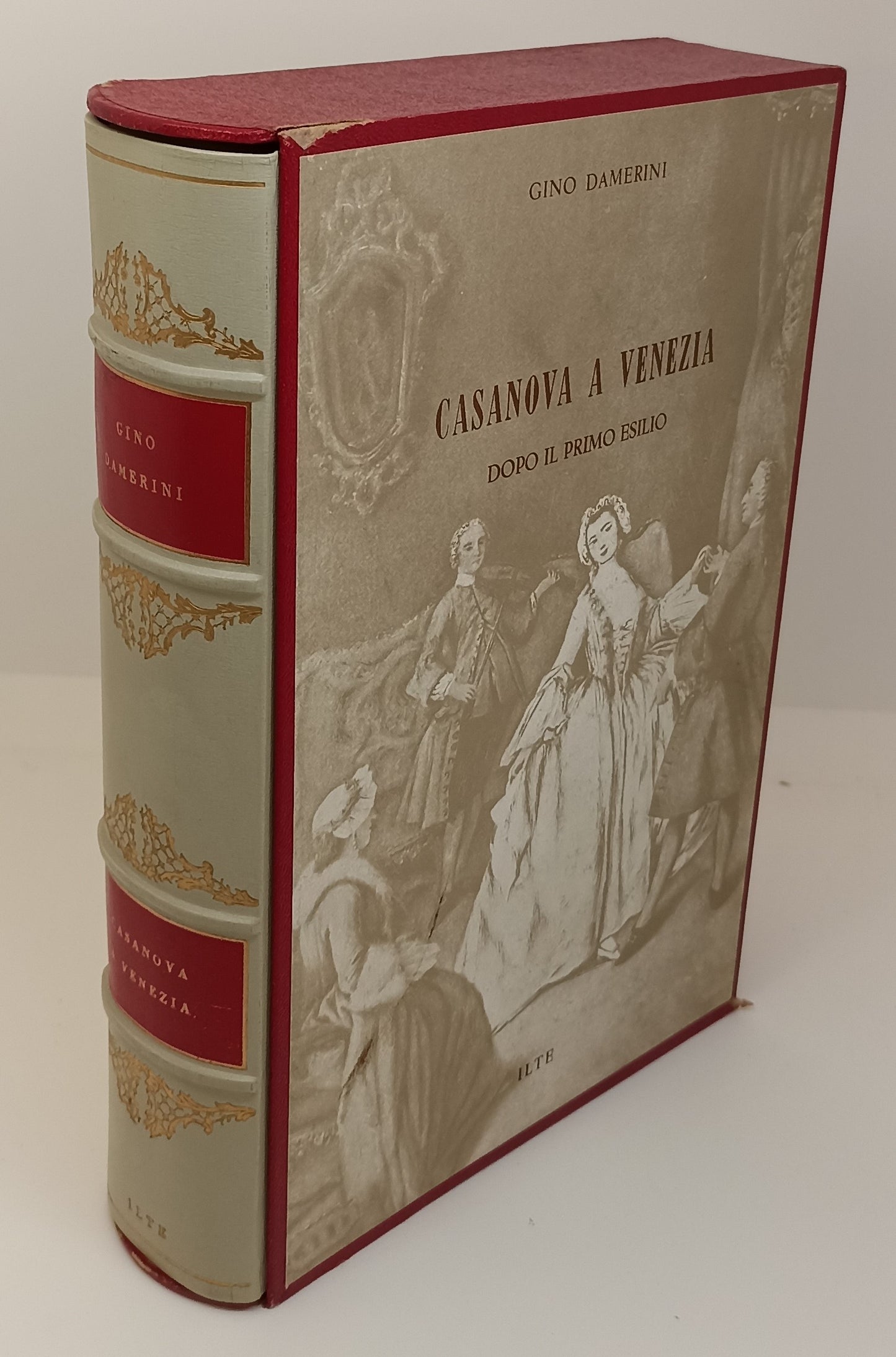 LN- CASANOVA A VENEZIA - DAMERINI - ILTE - BIBLIOTECA STORICA -- 1957- C- XFS122