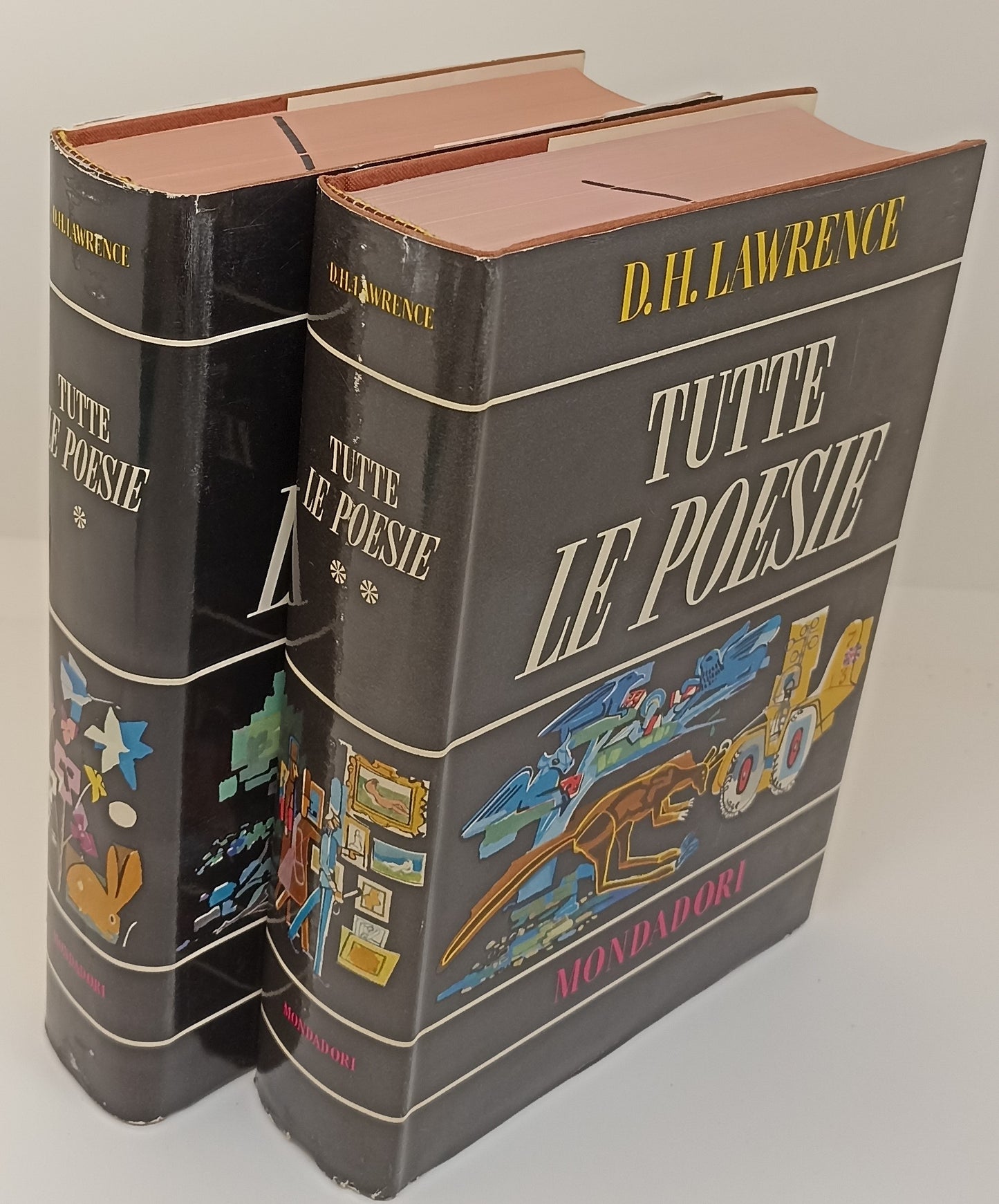 LN- TUTTE LE POESIE 2 VOLUMI - LAWRENCE - MONDADORI -- 1a ED. - 1959- CS- XFS123