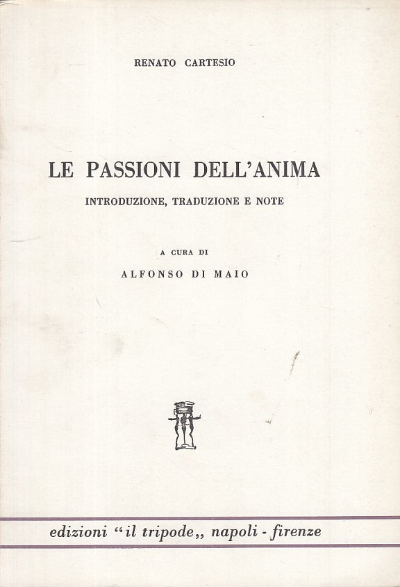 LS- LE PASSIONI DELL'ANIMA - RENATO CARTESIO - TRIPODE --- 1968 - B - ZFS301
