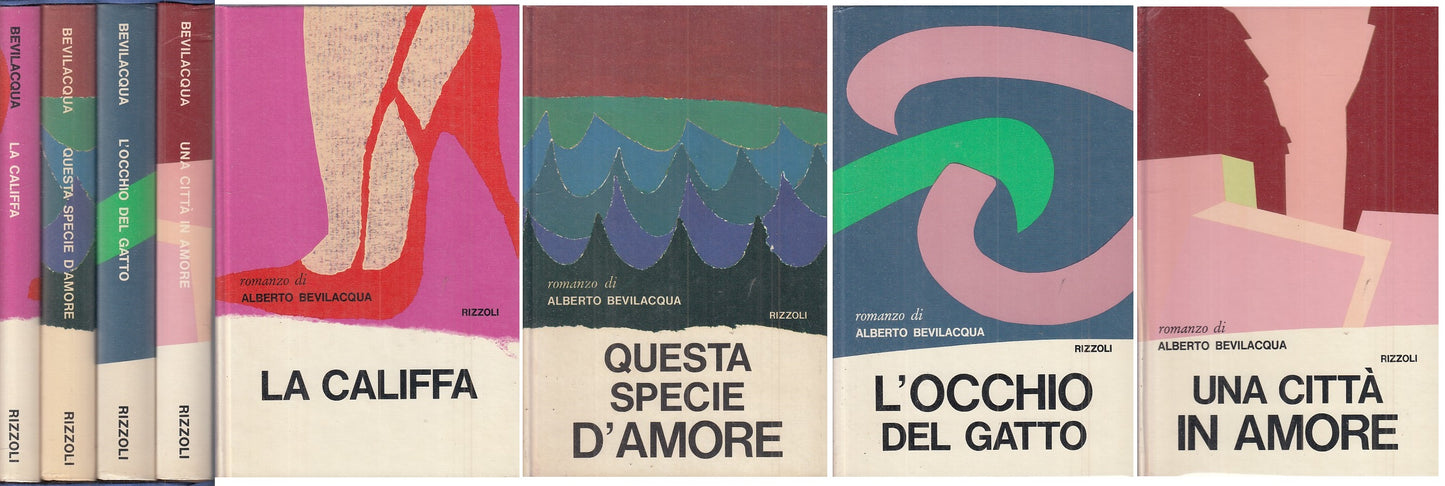 LN- CALIFFA SPECIE AMORE OCCHIO GATTO- BEVILACQUA- RIZZOLI--- 1971 - CS - ZFS334