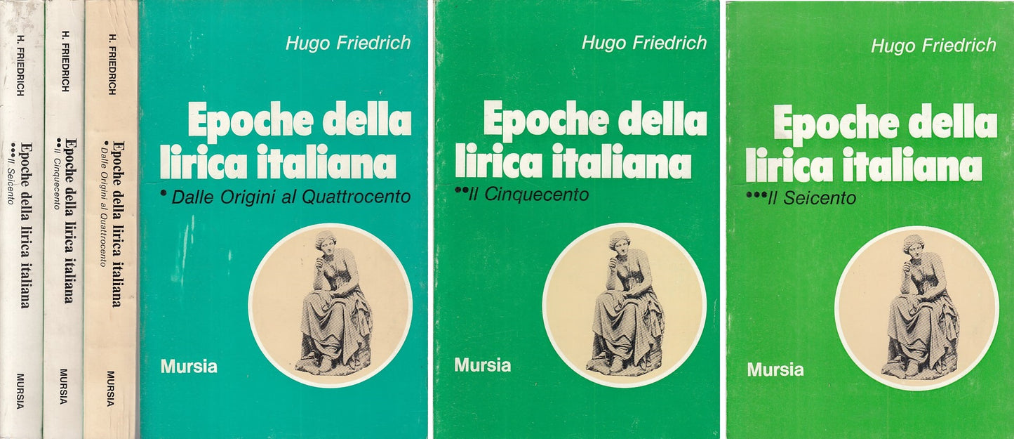 LS- EPOCHE DELLA LIRICA ITALIANA 3 VOLL.- FRIEDRICH- MURSIA--- 1964 - B - YFS257