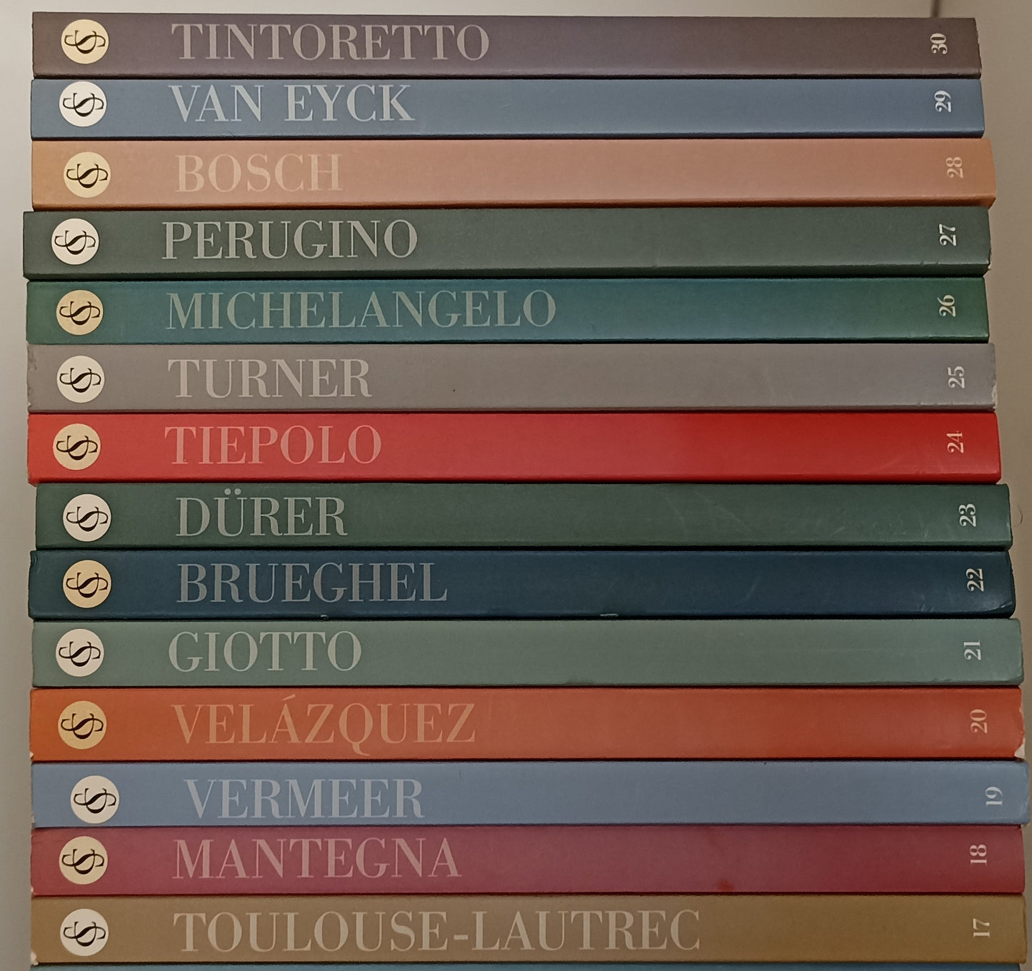 LT- I CLASSICI DELL'ARTE 1/30 COMPLETA -- SKIRA CORRIERE SERA --- 2003 - B - YFS