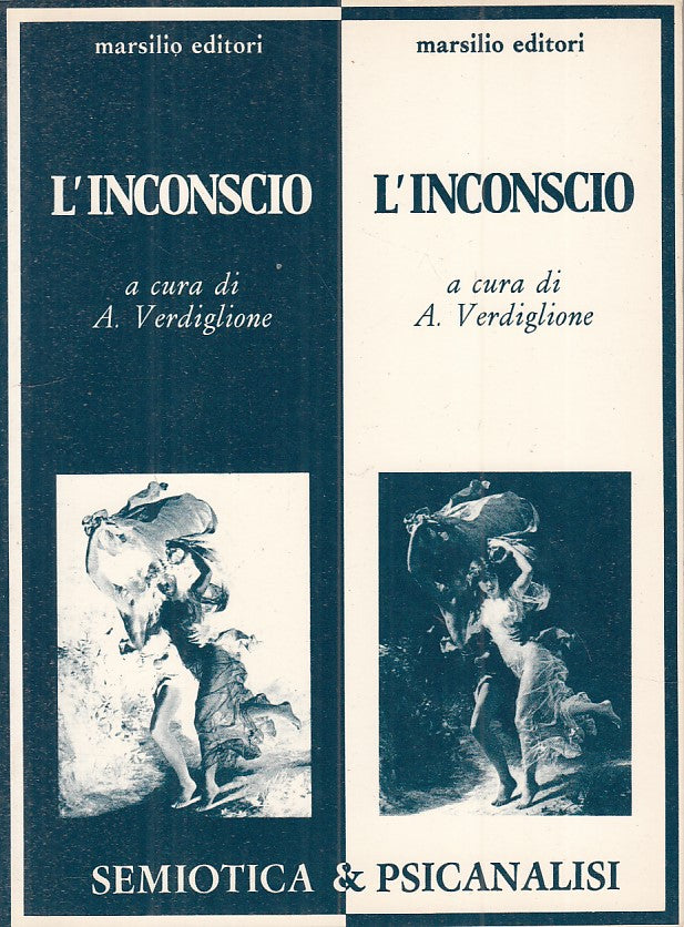 LS- L'INCONSCIO - VERDIGLIONE - MARSILIO -- 1a ED. - 1980 - B - ZFS236